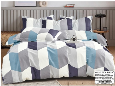 Pościel Bawełna 160x200 3części #M1836 Pościel Bawełna 160x200 3części #M1836