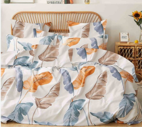 Pościel Bawełna w piórka 160x200 3części #M1872 Pościel Bawełna w piórka 160x200 3części #M1872