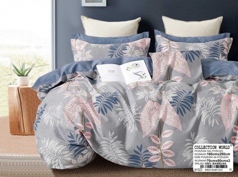 Pościel Bawełna w liście 140x200 2części #M1523 Pościel Bawełna w liście 140x200 2części #M1523