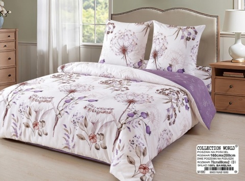 Pościel Bawełna w kwiaty 200x220 3części #M1880 Pościel Bawełna w kwiaty 200x220 3części #M1880
