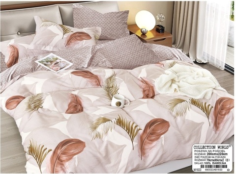 Pościel Bawełna w piórka 140x200 2części #M1833 Pościel Bawełna w piórka 140x200 2części #M1833