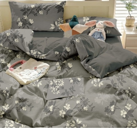 Pościel Bawełna w kwiaty 200x220 3części #M1884 Pościel Bawełna w kwiaty 200x220 3części #M1884
