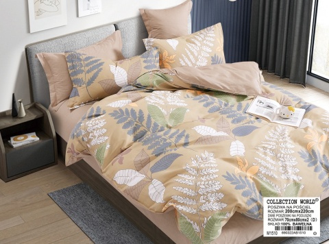 Pościel Bawełna 160x200 3części #M1510