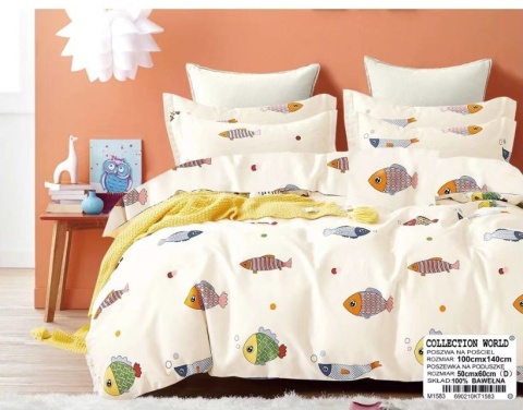 Pościel Bawełna w dzieci 140x200 2części #M1583 Pościel Bawełna w dzieci 140x200 2części #M1583