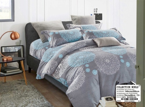 Pościel Bawełna w koła 140x200 2części #M825 Pościel Bawełna w koła 140x200 2części #M825