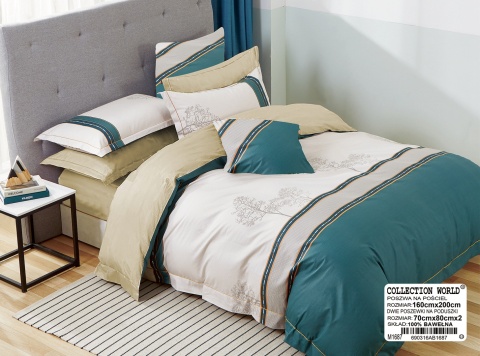 Pościel Bawełnai 200x220 3części #M1687