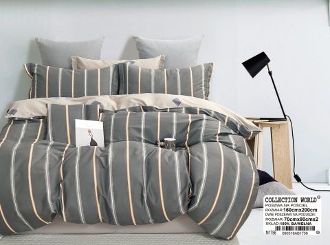 Pościel Bawełnai 200x220 3części #M1756
