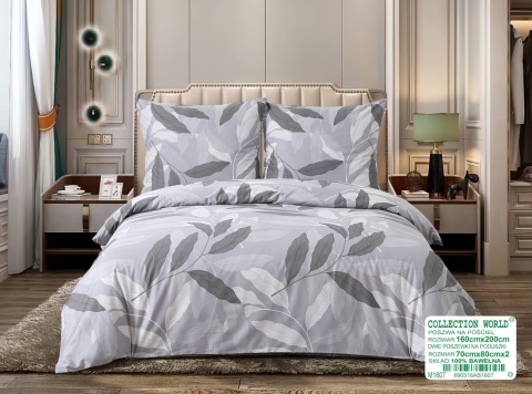 Pościel bawełniana 160x200 3-części #M1607