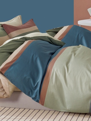 Pościel bawełniana 160x200 3-części #M1802