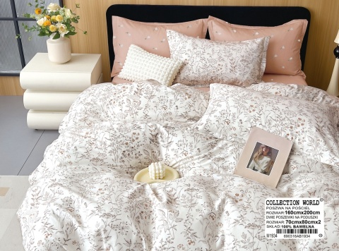 Pościel bawełniana 160x200 3-części #M1934