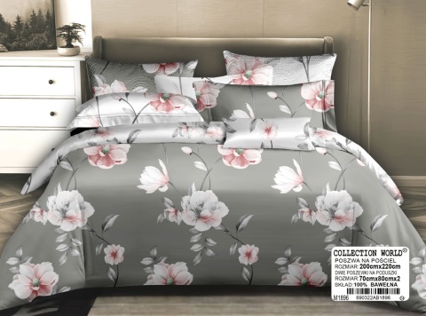Pościel bawełniana 160x200 3-części #M1896