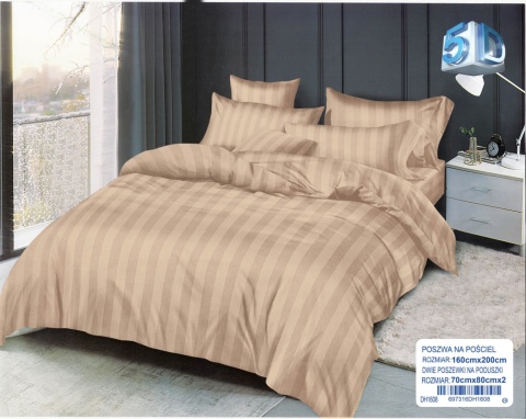 Pościel z mikrowłókna 160X200 3cz #DH1608