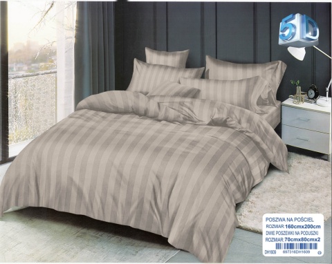 Pościel z mikrowłókna 160X200 3cz #DH1609